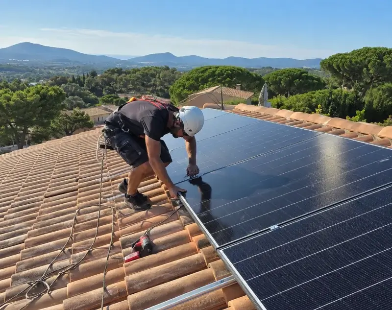 Installateur panneaux solaires Manthes — pose photovoltaïque sur toiture